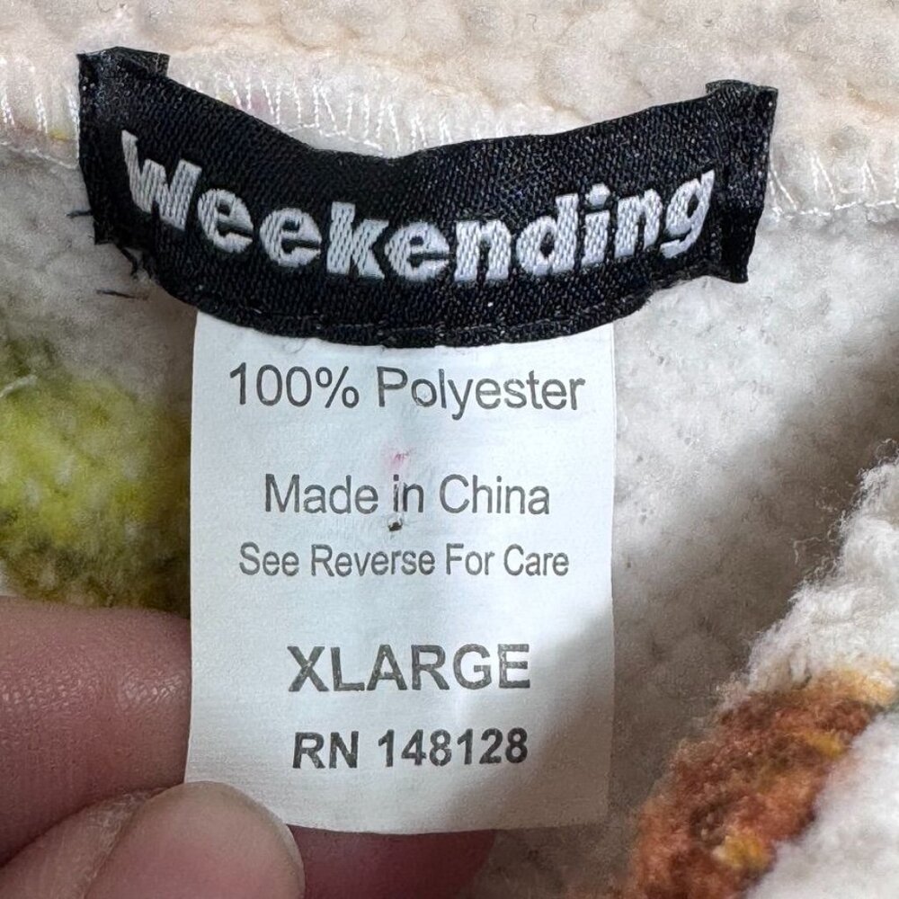 Weekending Cowboys Boot Sherpa Jacket Snap Button… - image 4